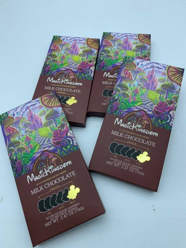 Magic Kingdom Mushroom Chocolate Bars
