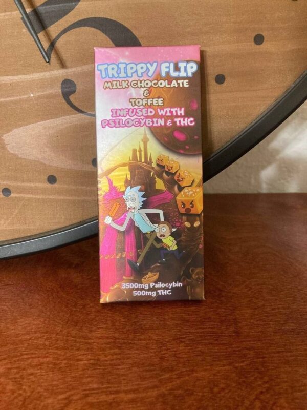 Trippy Flip THC Shrooms Chocolate Bars