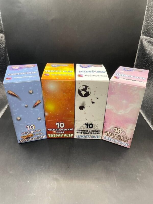 Trippy Flip THC Shrooms Chocolate Bars - Image 2