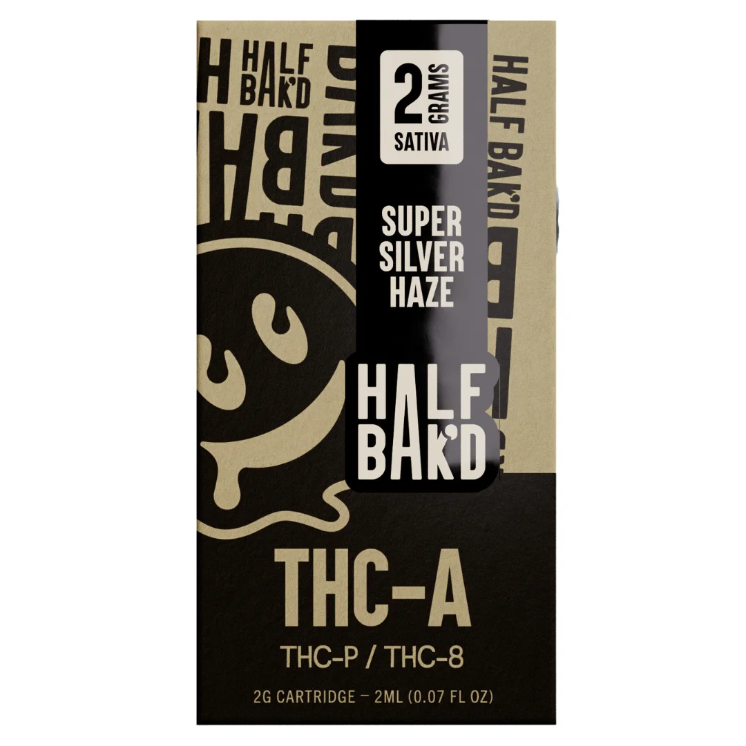 Half Bak’d THC-A Cartridge 2G - Image 2