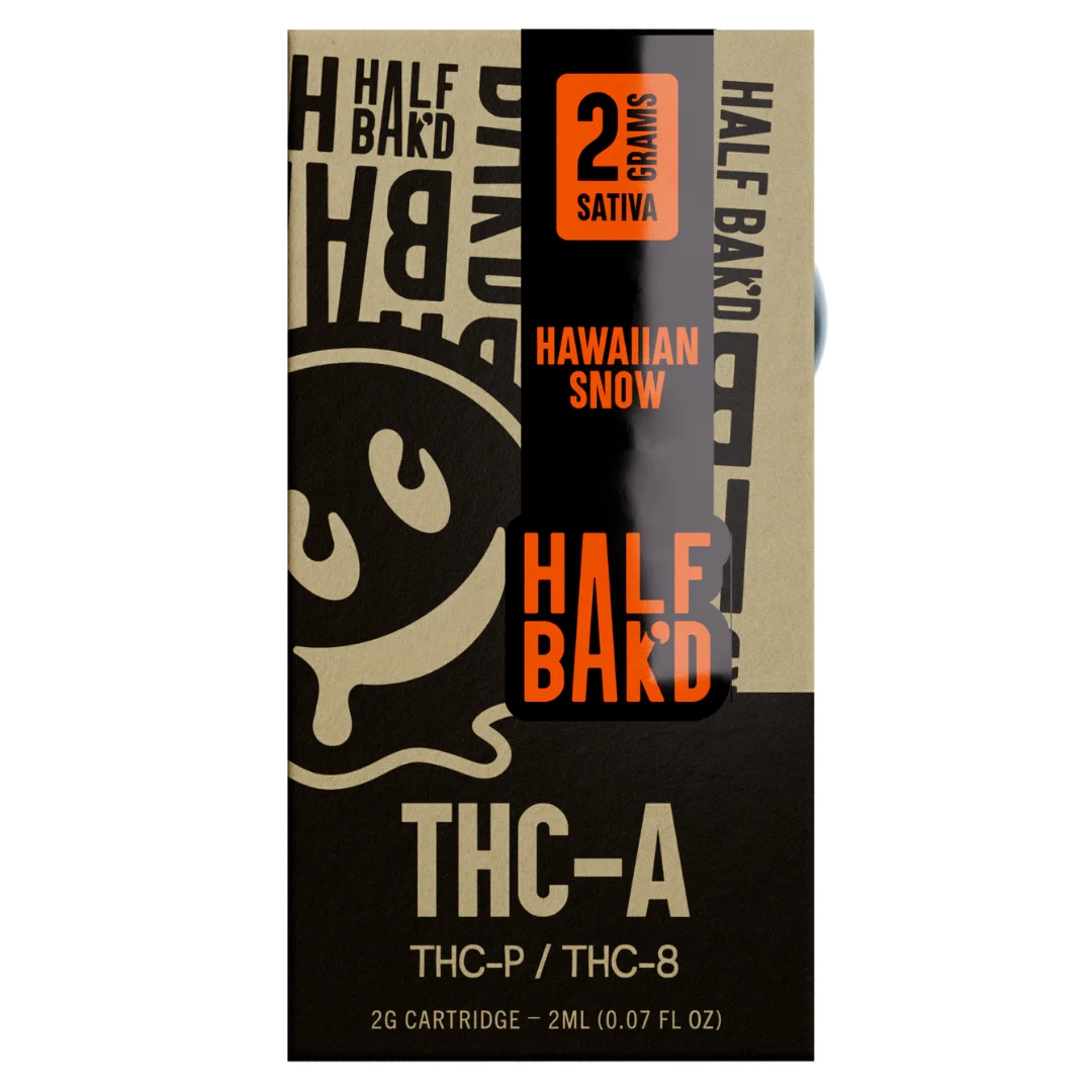 Half Bak’d THC-A Cartridge 2G - Image 4