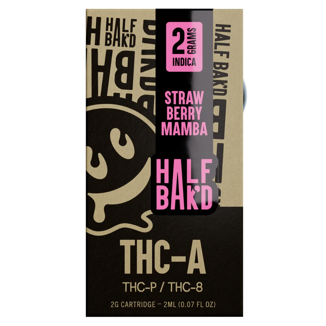 Half Bak’d THC-A Cartridge 2G - Image 5